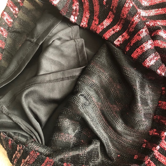 Revolve Superdown Kim Deep V Sequin Mini Dress M L NWT - Picture 16 of 16